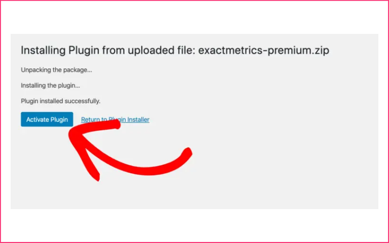 Activate Plugin