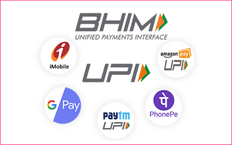 UPI enabled payment apps in India