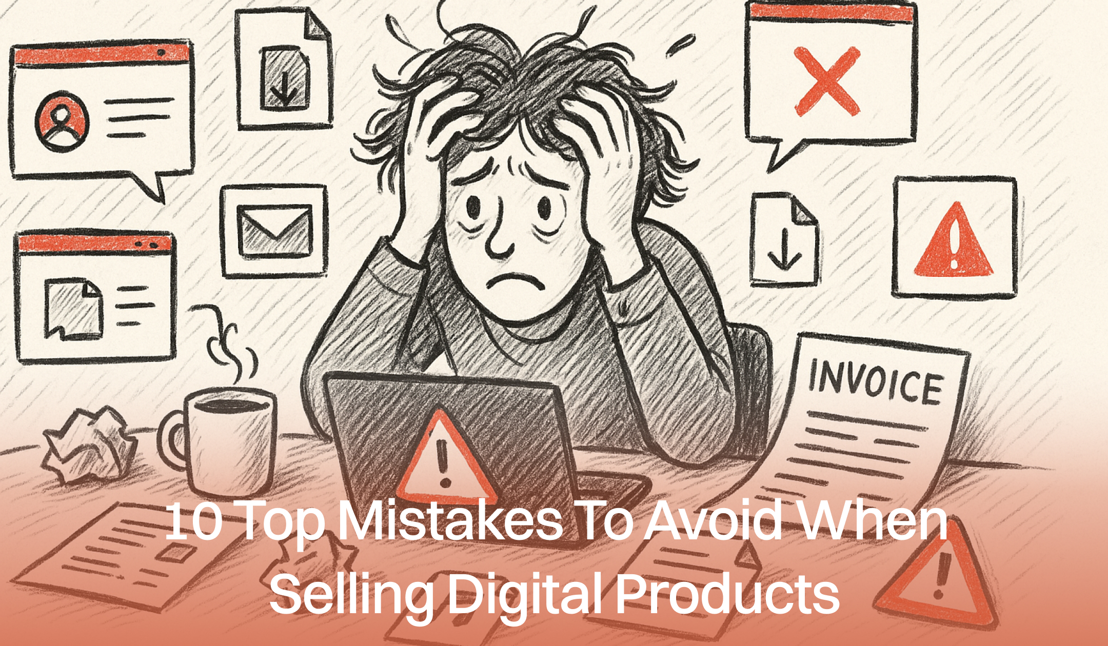 10 Top Mistakes to Avoid When Selling Digital Products